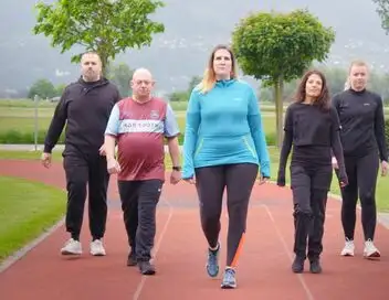 Le marathon sans fin - 21 km à pied, ça use – affiche