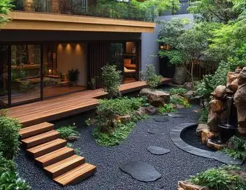 Terrasses de rêve - Saison 2 - Oasis zen et moderne avec touche rustique – affiche