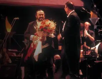 Luciano Pavarotti à Hyde Park – affiche