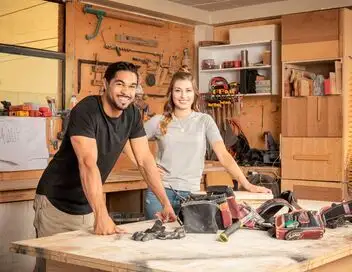 Maxi réno, mini budget - Saison 1 - Nick & Zina – affiche