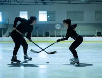 Du sang sur la glace – affiche