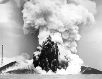Du fond de l'océan une île nouvelle : Histoires de Surtsey – affiche