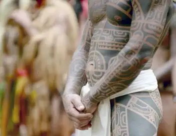 Tatouages : énigme des mers du sud – affiche