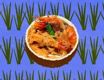 Voyage en cuisine - Thaïlande : le pad thaï – affiche