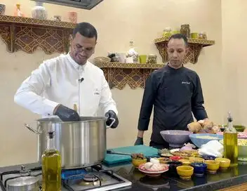 Voyage en cuisine - Maroc : la dafina – affiche