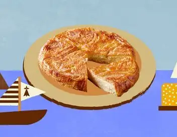 Voyage en cuisine - Bretagne : le kouign-amann – affiche