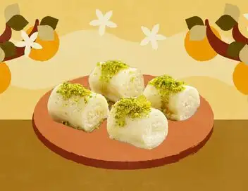 Voyage en cuisine - Liban : le halawet el-jibn – affiche