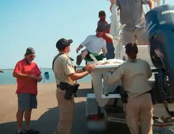 La loi du Texas - Saison 7 - Criminel camouflé – affiche