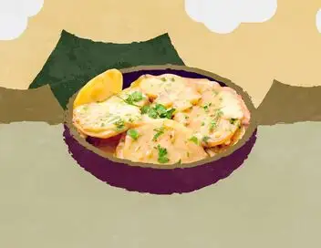 Voyage en cuisine - Auvergne : la truffade – affiche