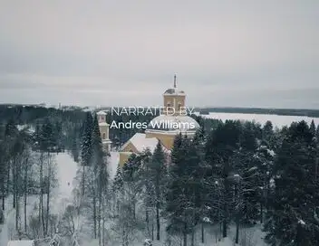 La Finlande vue du ciel – affiche