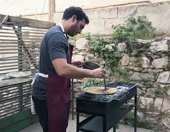 Voyage en cuisine - Jordanie : la knafeh – affiche