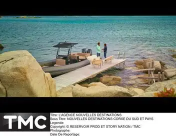 L'agence, nouvelles destinations - Corse du Sud / Pays basque – affiche