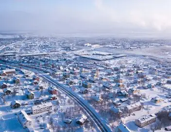 Suède : Kiruna, une ville qui doit déménager – affiche