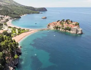 La mer Adriatique - Entre Kotor et Karaburun – affiche