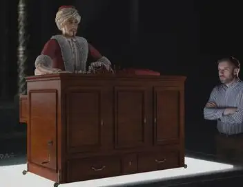 Mystérieux objets - Mechanical Turk, Lindbergh Pump. Etruscan Mummy – affiche
