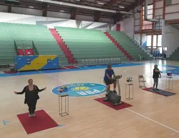 Prenez soin de vous - Votre poids en forme olympique – affiche