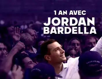 Un an avec Jordan Bardella – affiche