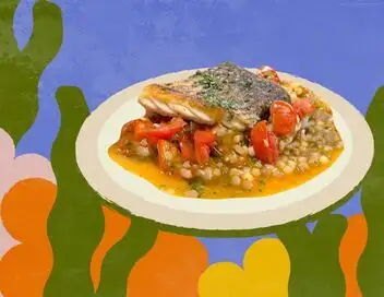 Voyage en cuisine - Australie : le barramundi – affiche