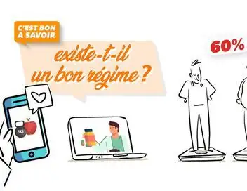 C'est bon à savoir - Existe-t-il un bon régime ? – affiche