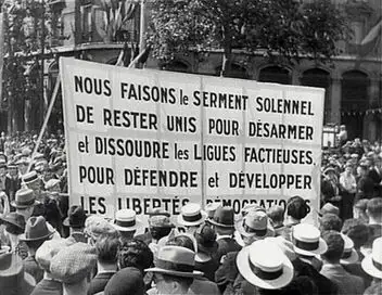 L'Europe des Fronts populaires – affiche