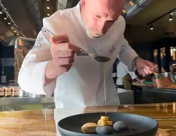 Voyage en cuisine - Madère : le sabre noir – affiche