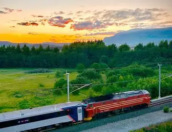 Un billet de train pour... - Saison 18 - La côte des fjords norvégiens – affiche