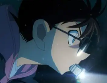 Détective Conan : Le sous-marin noir – affiche