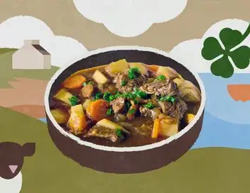 Voyage en cuisine - Irlande : l'irish stew – affiche