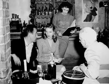 Lauren Bacall, ombre et lumière – affiche