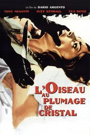 L'Oiseau au plumage de cristal – affiche