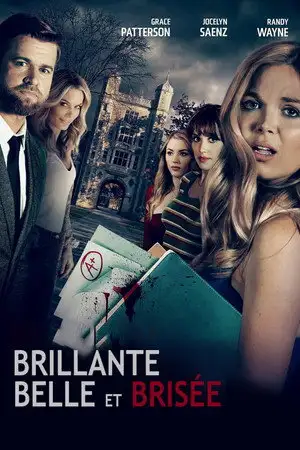Brillante, belle et brisée – affiche