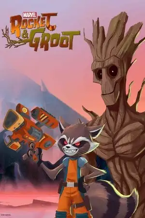 Rocket et Groot - Saison 1 - La diversion – affiche