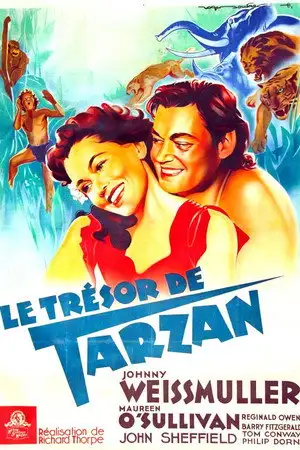 Le Trésor de Tarzan - Le grand Tarzan est de retour ! – affiche