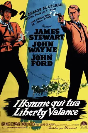 L'Homme qui tua Liberty Valance - Ensemble pour la première fois – affiche