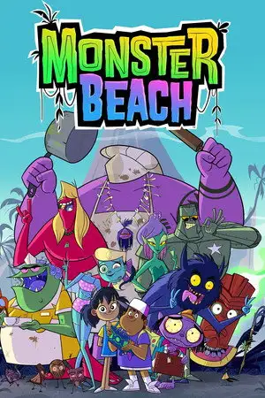 Monster Beach - Saison 1 - Monster Wrestling – affiche