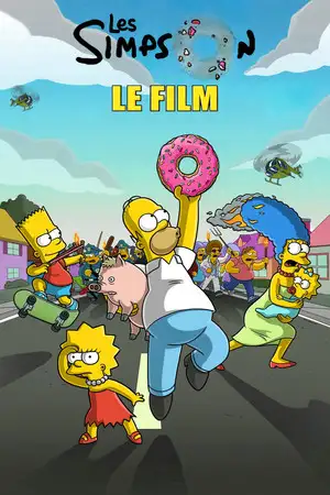 Les Simpson, le film - La plus grande aventure familiale de tous les temps ! – affiche