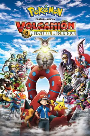 Pokémon, le film : Volcanion et la merveille mécanique – affiche