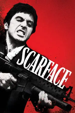 Scarface - Il voulait vivre le rêve américain. Jusqu'au bout. – affiche