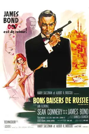Bons baisers de Russie - James Bond 007 est de retour ! – affiche