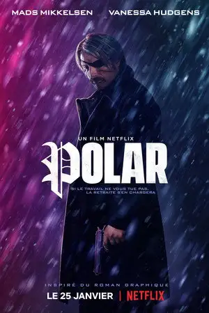 Polar - Si le travail ne vous tue pas, la retraite le fera. – affiche