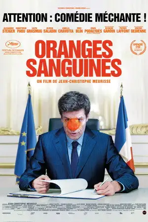 Oranges sanguines - Attention : comédie méchante ! – affiche