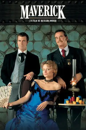 Maverick - Dans leurs mains, seul un jeu de cartes est plus dangereux qu'un revolver. – affiche