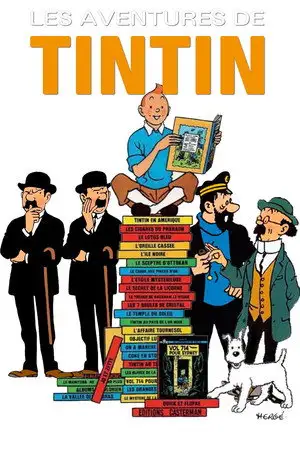 Les aventures de Tintin - Saison 1 - On a marché sur la Lune – affiche