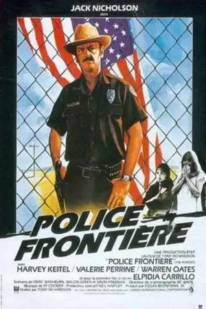 Police frontière - Il est aussi divisé que la terre elle-même. – affiche