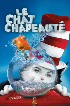 Le chat chapeauté – affiche
