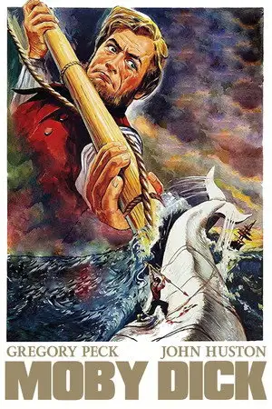 Moby Dick - Un homme. Une baleine. Une vengeance. – affiche