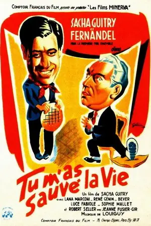 Tu m'as sauvé la vie – affiche