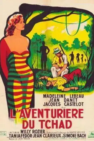 LAventurière du Tchad – affiche