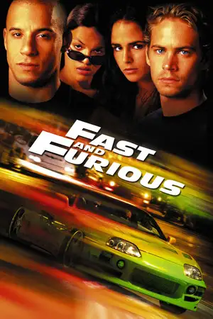 Fast and Furious - Ils ne vivent que pour les 400 mètres d’une course… car pendant ces 10 secondes, ils sont libres ! – affiche