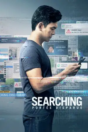 Searching : Portée disparue - Pour retrouver sa fille, il devra d'abord comprendre qui elle est. – affiche